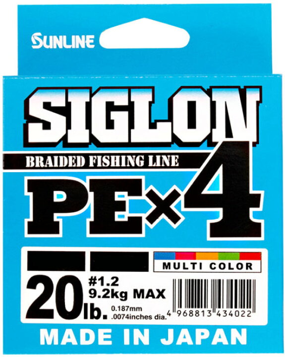楽天市場 サンライン Siglon Pe シグロンpe X4 0m 5色マルチカラー 0 6 3号 メール便配送可 まとめ送料割 釣具のバスメイトインフィニティ
