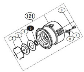 ●シマノ　15 ツインパワー C2000S (033642)用 純正標準スプール (パーツ品番1089M)　【キャンセル及び返品不可商品】 【まとめ送料割】