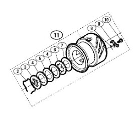 ●シマノ　16 ストラディックCI4+ 3000XGM (034946)用 純正標準スプール (パーツ品番13CET)　【キャンセル及び返品不可商品】 【まとめ送料割】