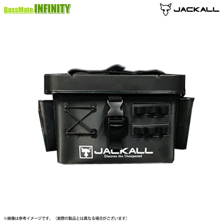 楽天市場】ジャッカル タックルコンテナR ブラック Mサイズ (ロッド  