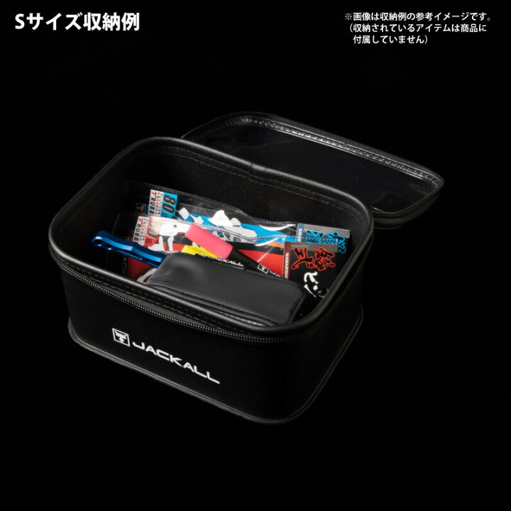 楽天市場】ジャッカル タックルポーチR ブラック Sサイズ 【まとめ送料 