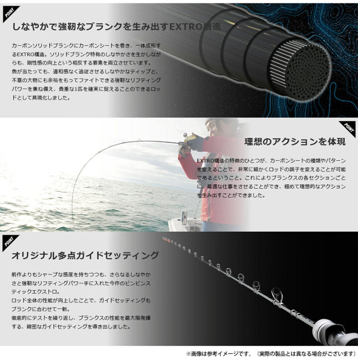 楽天市場】○ジャッカル ビンビンスティック エクストロ BXS-S57SUL 