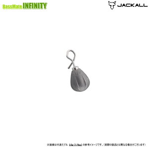 ●【Feco】ジャッカル タングステン ティアドロップ/ワンタッチシンカー (3.5g) 【メール便配送可】 【まとめ送料割】