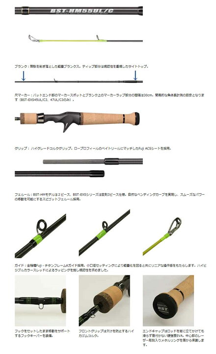 楽天市場】○スミス SMITH ビースティッキー トラウト(本山博之モデル 