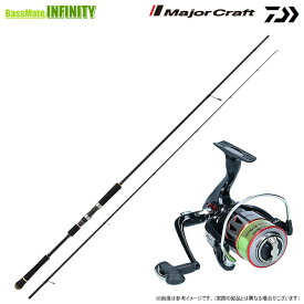 【PE1.5号-200m糸付】【ライトショアジギング入門セット】【今ならジグ1個プレゼント】●メジャークラフト　クロスライド 1G XR1-942ML/LSJ＋スポーツライン BF V-MAX 3015DX-PE