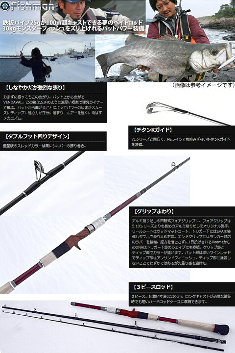 5/15まで限定価格】ブリストベンダバール8.9M フィッシュマン