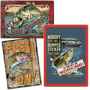�y�݌Ɍ�������z���o�[�X�G�b�W RIVERS EDGE�@�u���L�Ŕ� TIN SIGN (12×17in) �y�܂Ƃߑ������z�ybs010�z