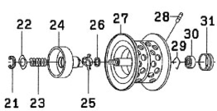 楽天市場】○ダイワ SS AIR8.1R(4960652940894)用 純正標準スプール 