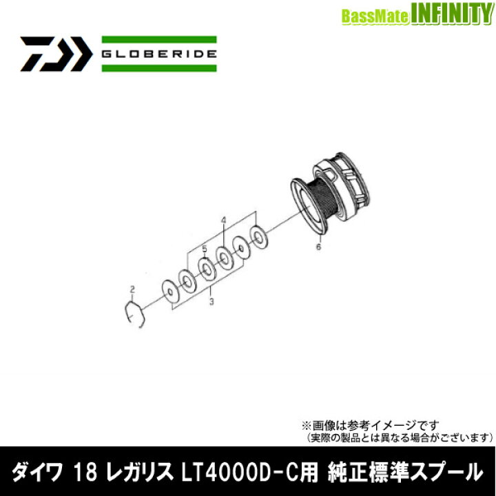 楽天市場 ダイワ 18 レガリス Lt4000d C 用 純正標準スプール 部品コード128c67 キャンセル及び返品不可商品 まとめ送料割 釣具のバスメイトインフィニティ