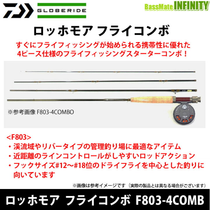 ダイワ ロッホモア ほぐす フライコンボ F803-4