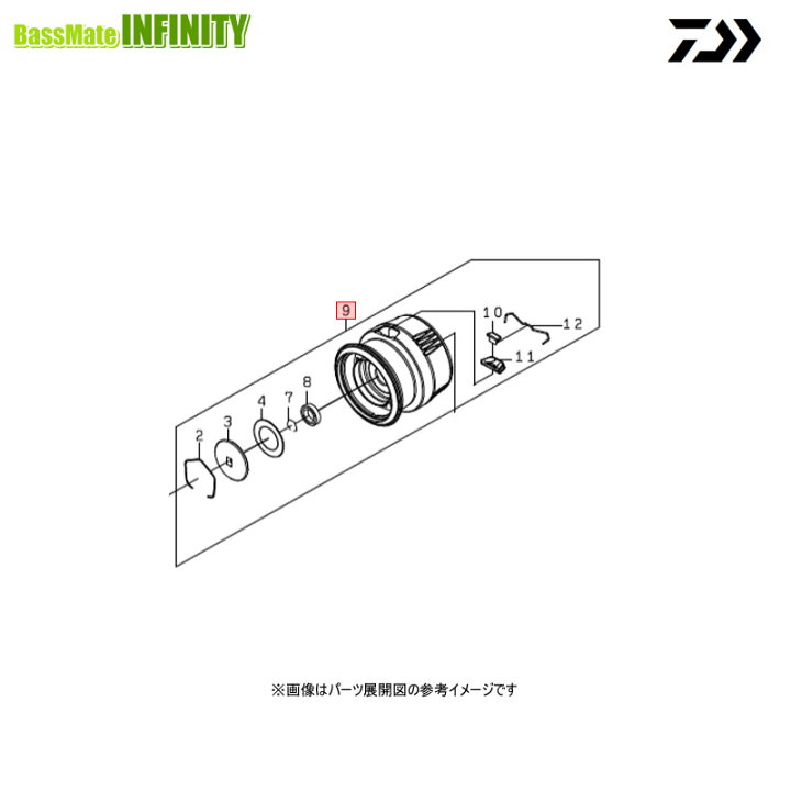 楽天市場】○ダイワ 23 エアリティ LT2500S-XH(4550133110603)用 純正 