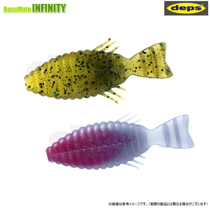 楽天市場 デプス Deps ブルフラット 3 8インチ メール便配送可 まとめ送料割 釣具のバスメイトインフィニティ