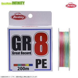 ���o�[�N���C Berkley�@GR8 �W�[�A�[���G�C�g �J���[�h 200m 0.8-2.0�� �y���[���֔z���z �y�܂Ƃߑ������z