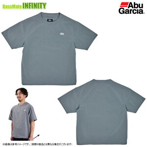 ●アブガルシア Abu ウォーターレジスタントフィッシングTシャツ (グレー) 【メール便配送可】 【まとめ送料割】