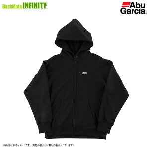 ●アブガルシア Abu シャドウロゴ スウェットフーディー (ブラック) 【まとめ送料割】