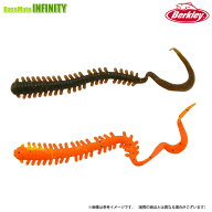 ●バークレイ Berkley　Gulp ガルプ ソルトウォーター イソメカーリー 4インチ G2SQ 【メール便配送可】 …