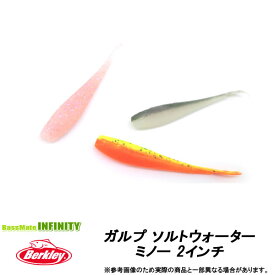 ●バークレイ Berkley　Gulp ガルプ ソルトウォーター ミノー 2インチ G2SQM2 【メール便配送可】 【まとめ送料割】