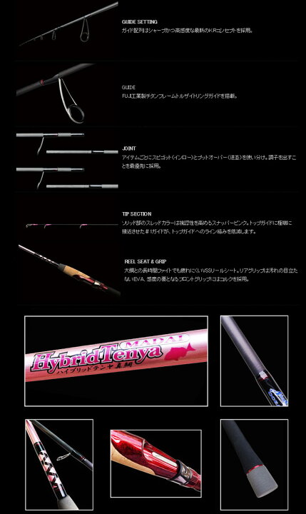 楽天市場】○ノリーズ ハイブリッドテンヤ真鯛 HTM80MH オールレンジ 