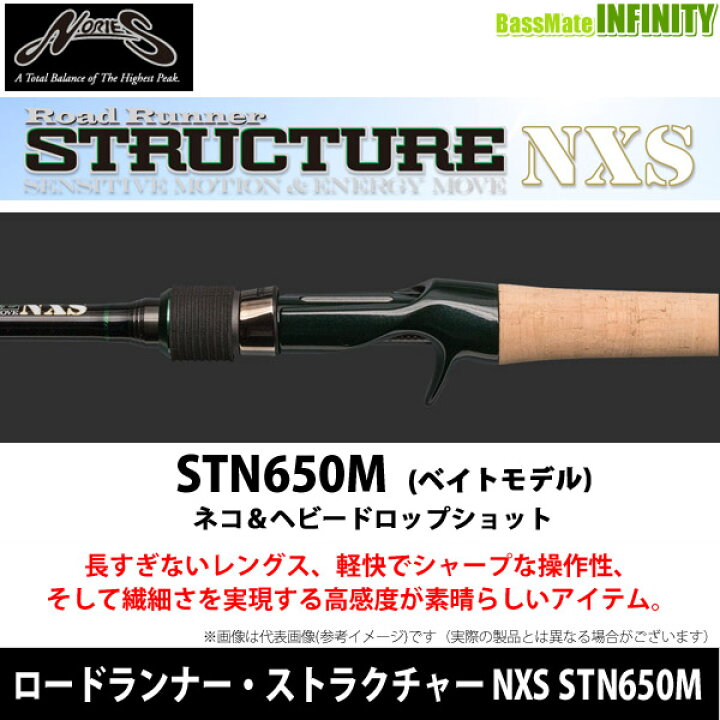 楽天市場】○ノリーズ ロードランナー・ストラクチャー NXS STN650M  