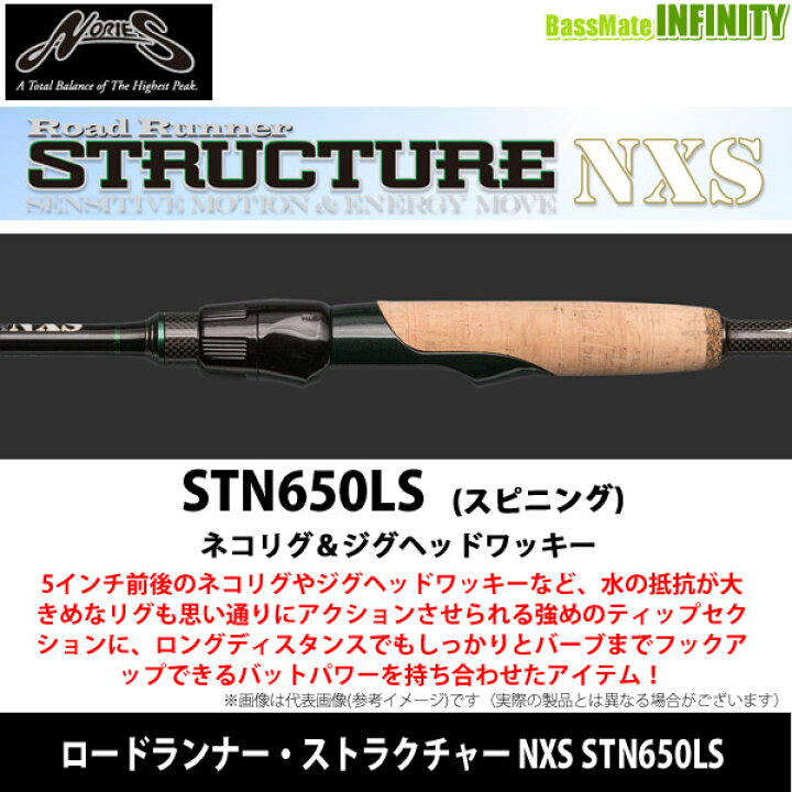 楽天市場】○ノリーズ ロードランナー・ストラクチャー NXS STN650LS 