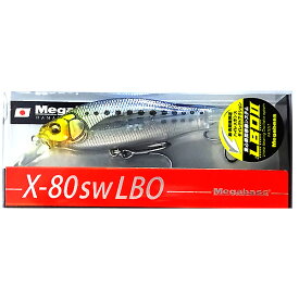 メガバス　X-80 SW LBO (SP-C) 魚矢限定カラー 【メール便配送可】 【まとめ送料割】【25bfl】