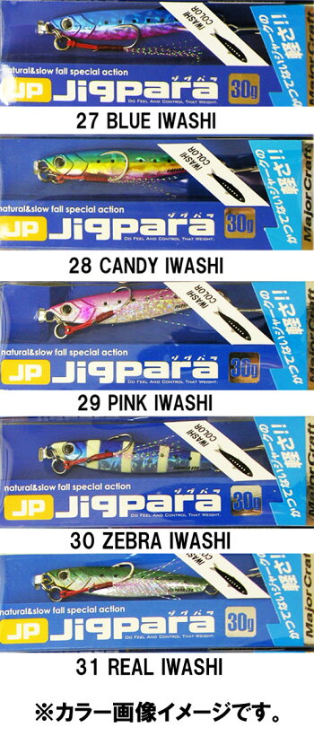 メジャークラフトジグパラJPS20g【メール便配送可】【swjig】