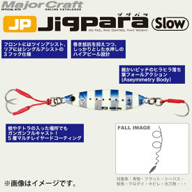 ●メジャークラフト　ジグパラ スロー JPSLOW 60g 【メール便配送可】 【まとめ送料割】