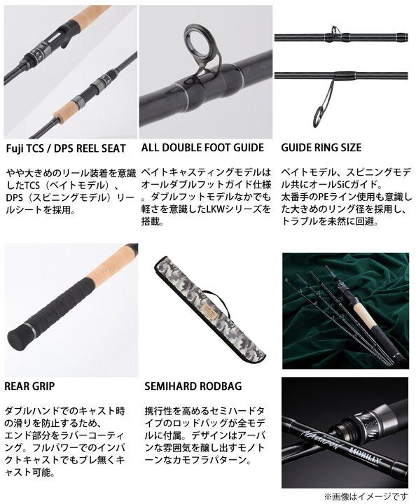 楽天市場】○テイルウォーク ナマゾンモバイリー S775MH (スピニング 