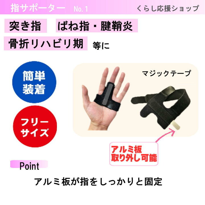 楽天市場 サポーター 野球 指サポーター ばね指 突き指 指 固定 指のサポーター 腱鞘炎 関節痛 骨折 手 指用 人差し指 中指 薬指 小指 指関節 フィンガーサポーター バレー バレーボール バスケ スポーツ 運動 黒 ブラック ネイビー 保護 固定 リハビリ 送料無料 2本指