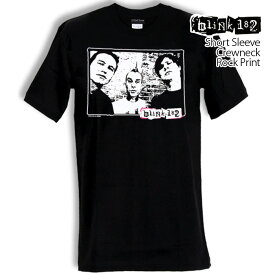 Blink-182 Tシャツ ブリンク 182 ロックTシャツ バンドTシャツ 半袖 メンズ レディース かっこいい バンT ロックT バンドT ダンス ロック パンク 大きいサイズ 綿 黒 白 ブラック ホワイト M L XL 春 夏 おしゃれ Tシャツ ファッション