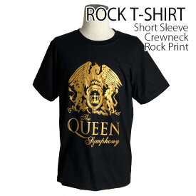 Queen Tシャツ クイーン ロックTシャツ バンドTシャツ 半袖 メンズ レディース かっこいい バンT ロックT バンドT ダンス ロック パンク 大きいサイズ 綿 黒 ブラック S M L USサイズ 春 夏 おしゃれ Tシャツ ファッション