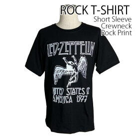 Led Zeppelin Tシャツ レッドツェッペリン ロックTシャツ バンドTシャツ 半袖 メンズ レディース かっこいい バンT ロックT バンドT ダンス ロック パンク 大きいサイズ S M L USサイズ 春 夏 おしゃれ Tシャツ ファッション
