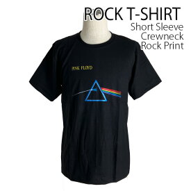 Pink Floyd Tシャツ ピンク・フロイド Dark Side of The Moon ロックTシャツ バンドTシャツ 半袖 メンズ レディース かっこいい バンT ロックT バンドT ダンス ロック パンク 大きいサイズ S M L 春 夏 おしゃれ Tシャツ ファッション