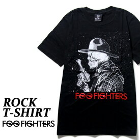 Foo Fighters Tシャツ フー ファイターズ ロックTシャツ バンドTシャツ 半袖 メンズ レディース かっこいい バンT ロックT バンドT ダンス ロック パンク 大きいサイズ 綿 黒 ブラック M L XL 春 夏 おしゃれ Tシャツ ファッション