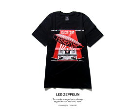 Led Zeppelin Tシャツ レッドツェッペリン ロックTシャツ バンドTシャツ 半袖 メンズ レディース かっこいい バンT ロックT バンドT ダンス ロック パンク 大きいサイズ 綿 黒 ブラック M L XL 春 夏 おしゃれ Tシャツ ファッション