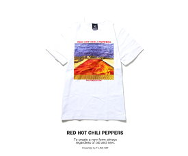 Red Hot Chili Peppers Tシャツ レッチリ ロックTシャツ バンドTシャツ 半袖 メンズ レディース かっこいい バンT ロックT バンドT ダンス ロック パンク 大きいサイズ 綿 白 ホワイト M L XL 春 夏 おしゃれ Tシャツ ファッション