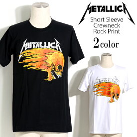 Metallica Tシャツ メタリカ Summer Shit ロックTシャツ バンドTシャツ 半袖 メンズ レディース かっこいい バンT ロックT バンドT ダンス ロック パンク 大きいサイズ 綿 黒 白 ブラック ホワイト M L XL 春 夏 おしゃれ Tシャツ ファッション