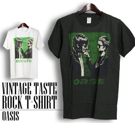 ヴィンテージ風 Oasis Tシャツ オアシス ロックTシャツ バンドTシャツ ノエル・ギャラガー 半袖 メンズ レディース かっこいい バンT ロックT バンドT ダンス ロック パンク 大きいサイズ 綿 黒 白 ブラック ホワイト M L XL 春 夏 おしゃれ Tシャツ ファッション