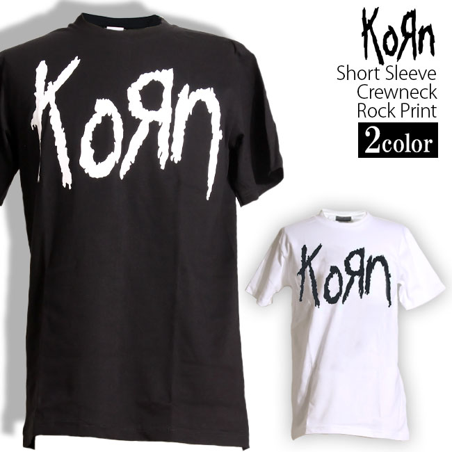 【楽天市場】Korn Tシャツ コーン ロックTシャツ バンドTシャツ 
