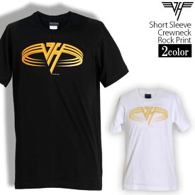 Van Halen Tシャツ ヴァンヘイレン ロックTシャツ バンドTシャツ 半袖 メンズ レディース かっこいい バンT ロックT バンドT ダンス ロック パンク 大きいサイズ 綿 黒 白 ブラック ホワイト M L XL 春 夏 おしゃれ Tシャツ ファッション