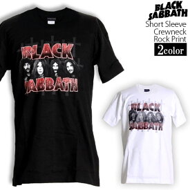 Black Sabbath Tシャツ ブラックサバス ロックTシャツ バンドTシャツ 半袖 メンズ レディース かっこいい バンT ロックT バンドT ダンス ロック パンク 大きいサイズ 綿 黒 白 ブラック ホワイト M L XL 春 夏 おしゃれ Tシャツ ファッション