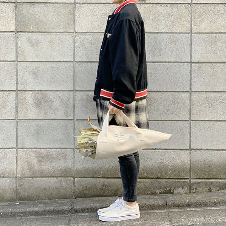 楽天市場 ブーケット バッグ Karin Bouquet Bag カリン ブーケ バック ドライ フラワー 持ち運び 生花 折りたたみバッグ 生成り Natural 花 手渡し プレゼント 誕生日 ギフト 母の日 神戸 北野 Earthdoor