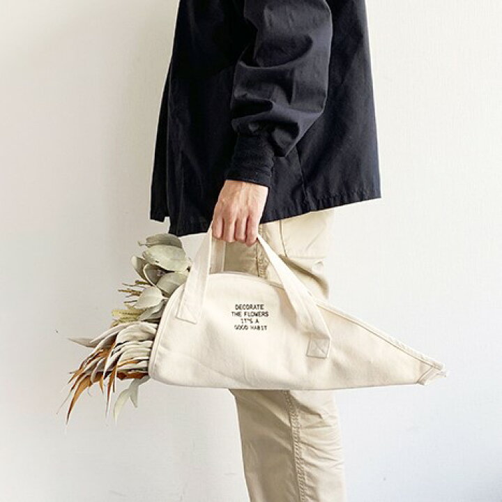 楽天市場 ブーケット バッグ Karin Bouquet Bag カリン ブーケ バック ドライ フラワー 持ち運び 生花 折りたたみバッグ 生成り Natural 花 手渡し プレゼント 誕生日 ギフト 母の日 神戸 北野 Earthdoor