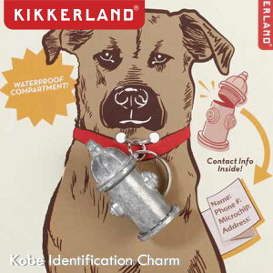 w23N6x ԗDǃVbv܁x KIKKERLAND LbJ[h Kobe Identification Charm R[r[ ACfeBtBP[V `[ TCY W6.7×D.2×H15.5cm AEghA Lv Mtg a v