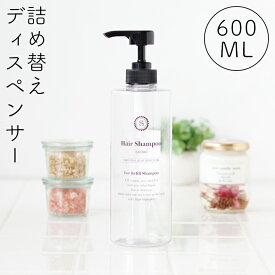 日本製 詰め替えボトル「イレモノ（ire-mono）」コロネット（シャンプーボトル／ナチュラル）【シャンプー ボトル ソープディスペンサープラスチック つめかえ エコ ボトル サニタリー おしゃれ 透明 クリア iremono】