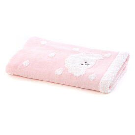 ウォッシュタオル「ハートウエル」COCOちゃんガーゼウォッシュタオル（34×34cm）【今治タオル パイル 日本製 可愛い プレゼント ギフト 犬 出産祝い 吸水 速乾 ふわふわ ブルー ピンク hartwell】