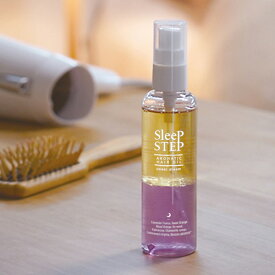 ヘアオイル「SLEEP_STEP」アロマティックヘアオイル100mL【ヘアケア 日本製 アロマ 精油 ラベンダー ベルガモット バスグッズ リラックス 快眠 安眠 おしゃれ ギフト プチギフト フレーバーライフ】