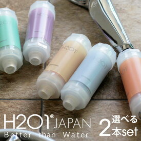 韓国発！シャワーフィルター「H201」2本セット【正規販売店】【シャワー 塩素 除去 フィルター 韓国 ボディケア 美容 アロマ 塩素除去 シャワーヘッドフィルター サビ除去 シャワーヘッド おしゃれ かわいい ギフト プレゼント 女性】 新生活