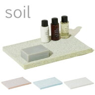レビュー特典！ soil(ソイル) 《 アメニティートレー 》 珪藻土 小物トレー アクセサリートレー トレー …