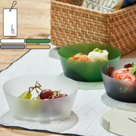 《着後レビューで選べる特典》食器「 ディッシュ (単品)」h tag h concept おしゃれ レトロカラー クリア グリーン グレー イエロー 器 ボウル 小鉢 うつわ 軽い 割れない 汚れにくい 食洗機 電子レンジ DH-051-CL GR GY YL アッシュタグ アッシュコンセプト